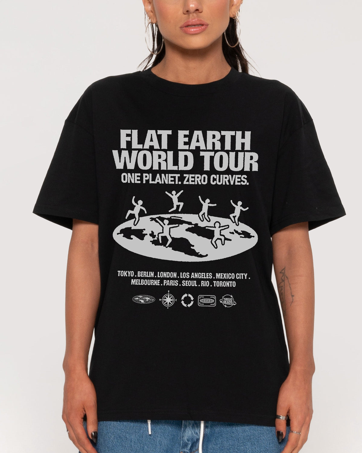 Flat Earth World Tour T-Shirt
