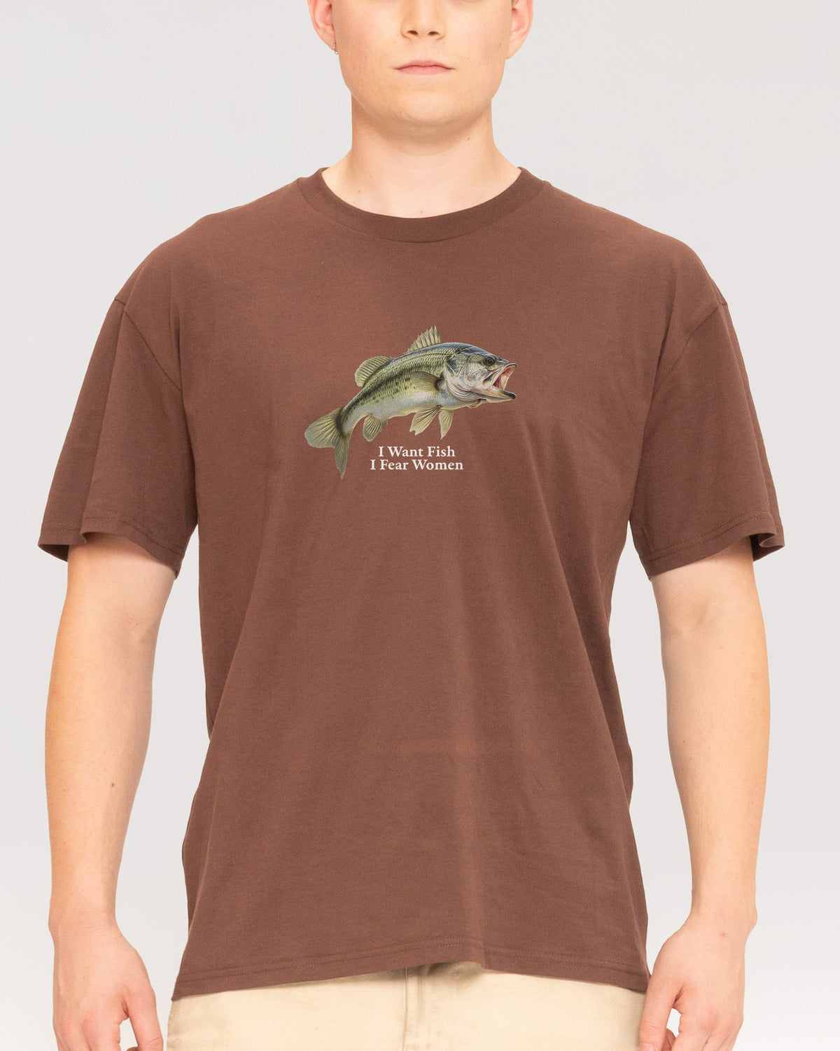 I Want Fish,I Fear Women T-Shirt