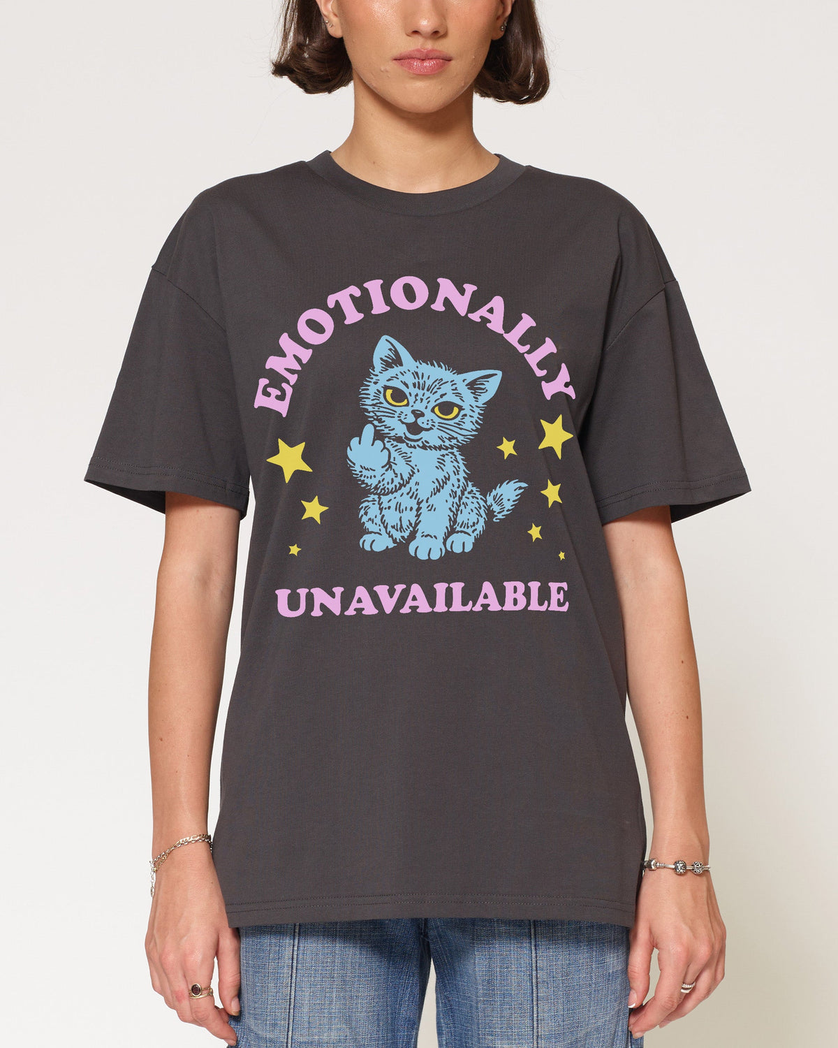 Emotionally Unavailable Cat T-Shirt