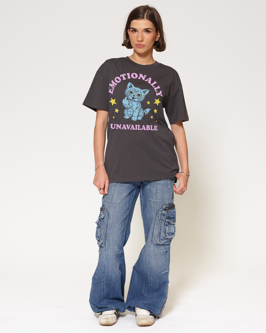 Emotionally Unavailable Cat T-Shirt
