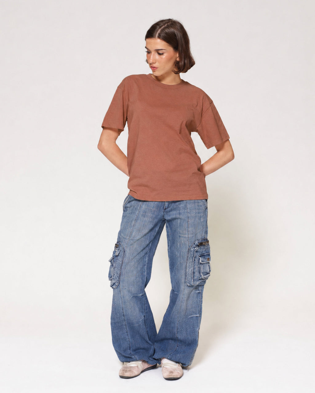 Classic Tee 5-Pack: Brown, Navy, Charcoal, Pale Blue, White