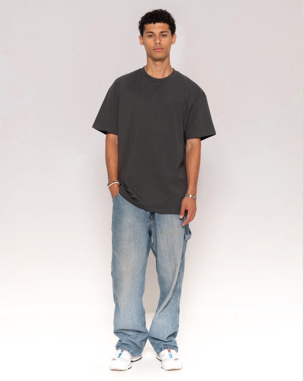 Classic Tee 5 Pack: Grey, Charcoal, Navy, Brown, Black