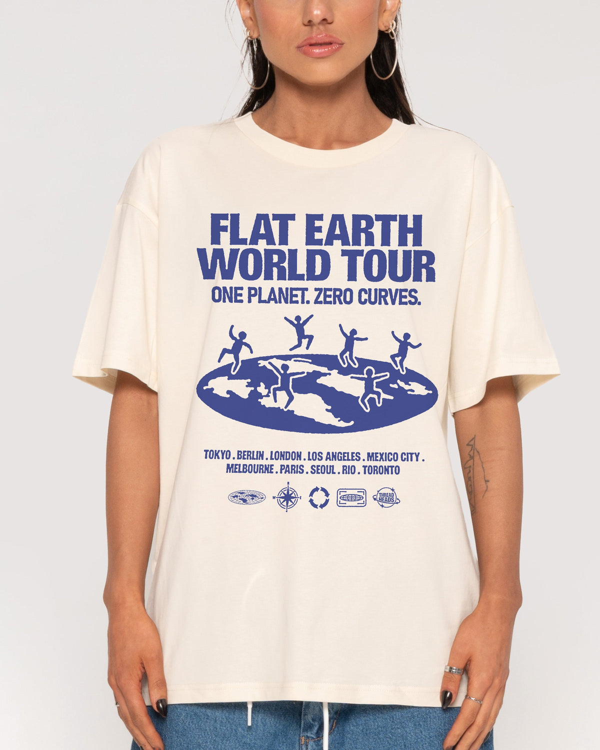 Flat Earth World Tour T-Shirt