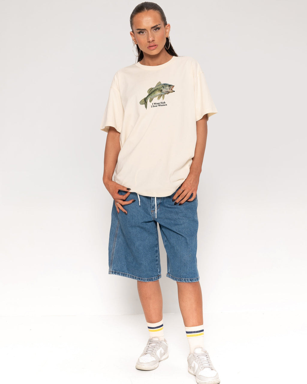 I Want Fish,I Fear Women T-Shirt