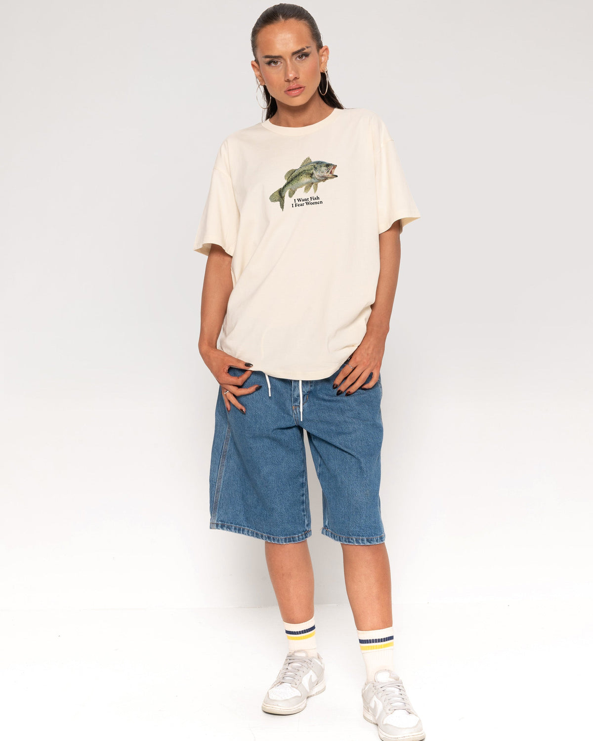I Want Fish,I Fear Women T-Shirt