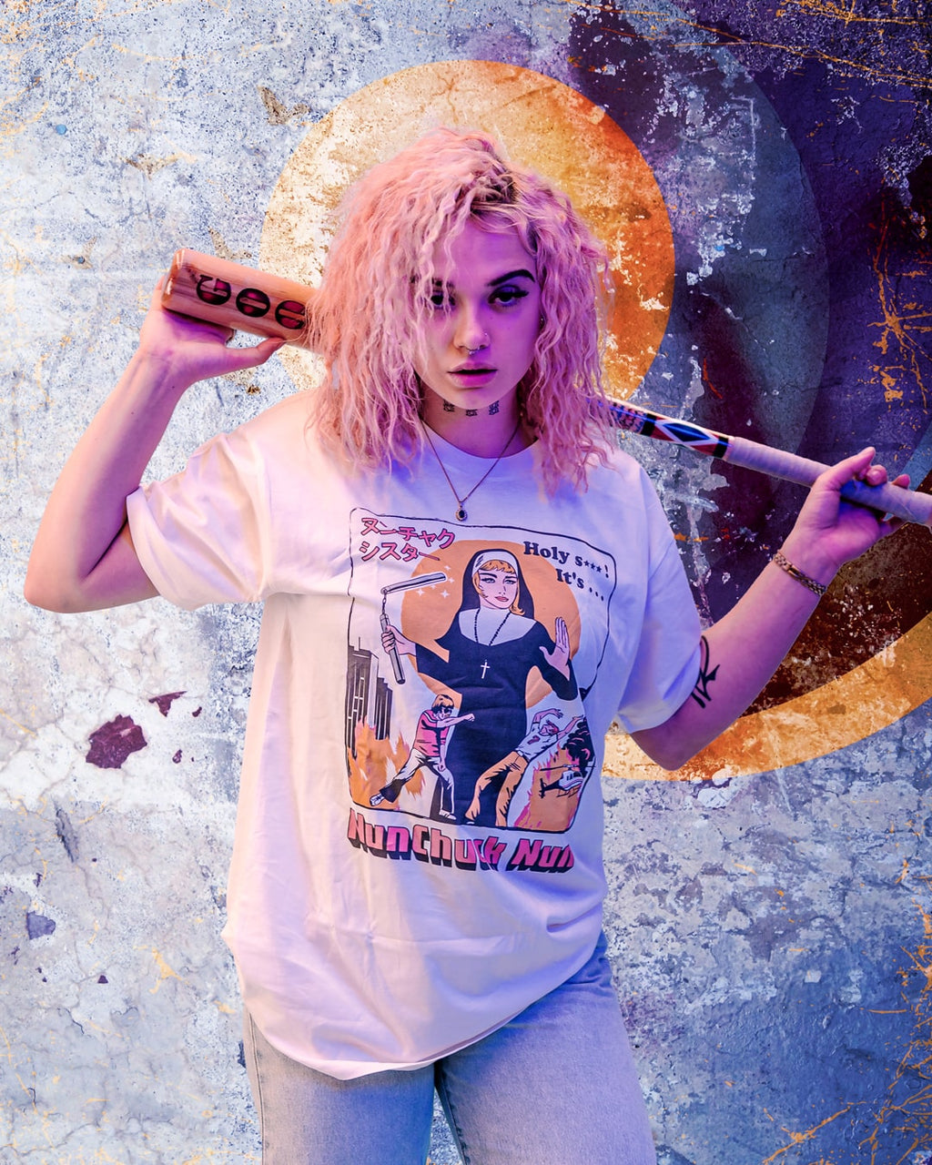 Nunchuck Nun T-Shirt