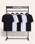 Classic Tee 5-Pack: Black & White