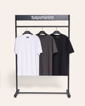 Classic Tee 3-Pack: Black, Charcoal, White