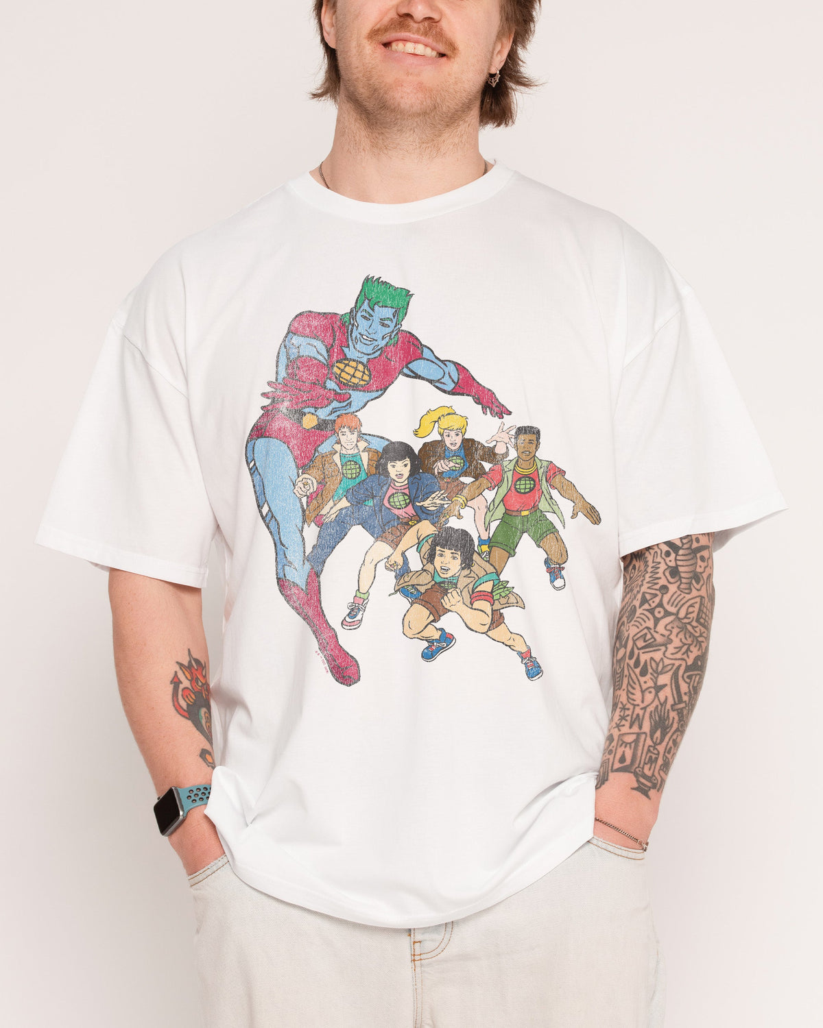 Vintage Captain Planet T-Shirt