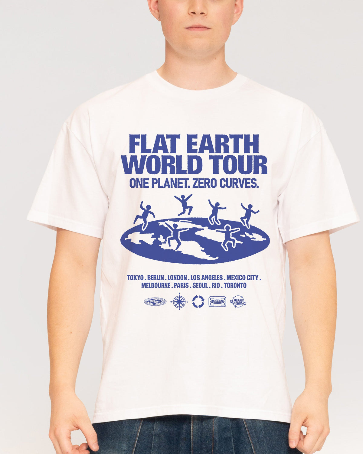 Flat Earth World Tour T-Shirt