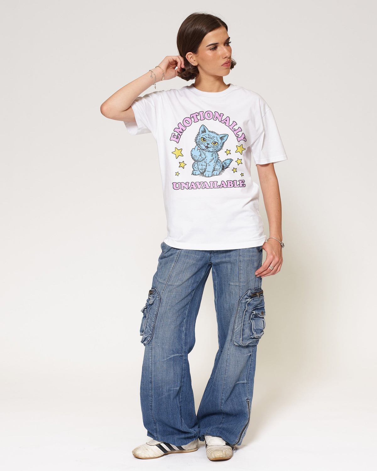 Emotionally Unavailable Cat T-Shirt